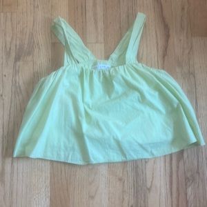zara crop top
